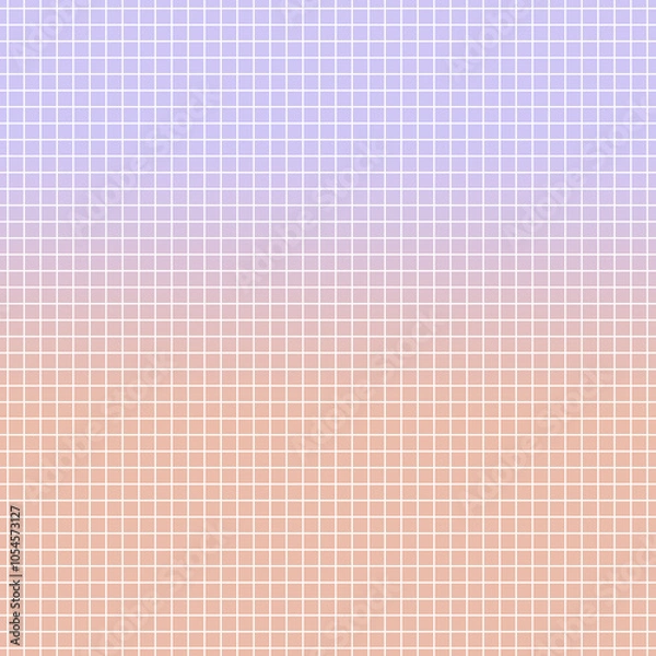 Fototapeta Pastel Ombre Grid Background