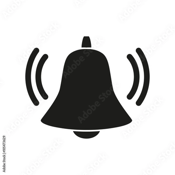 Obraz Ikona dzwonka dzwonka