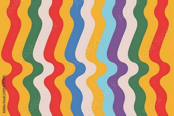 Fototapeta seamless pattern with stripes