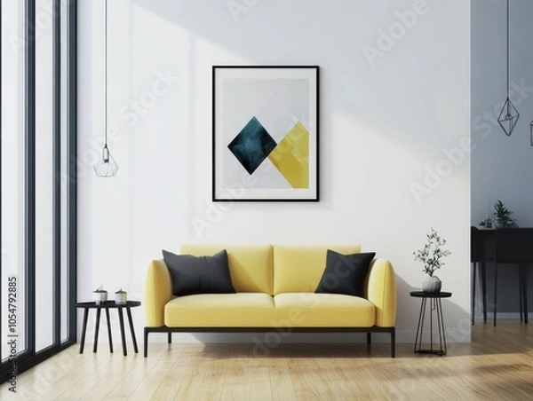 Fototapeta Modern Living Room Interior.