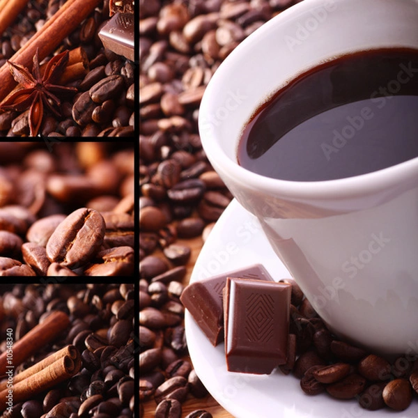 Obraz Coffee collage