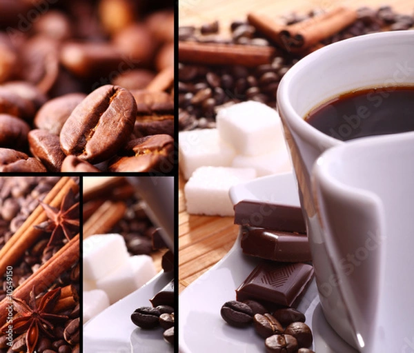 Obraz Coffee collage