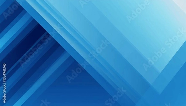 Fototapeta 青色の斜めのグラデーションを使用した幾何学的な背景素材
