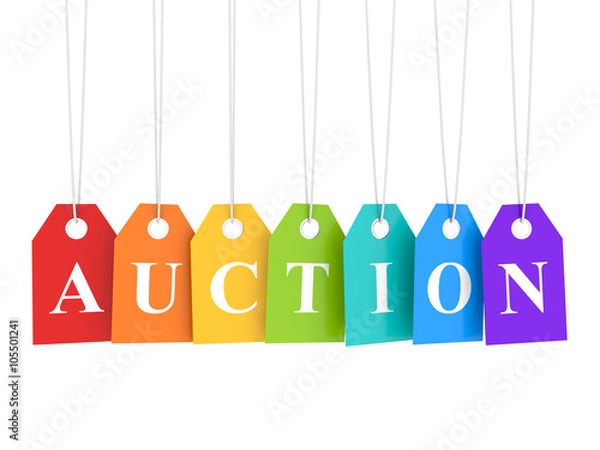 Obraz Baner aukcyjny