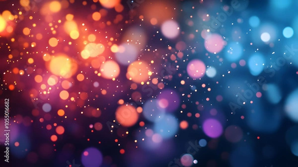 Fototapeta A vibrant abstract background featuring dynamic motion blur, glowing lines, and colorful waves that evoke a sense of energy and futuristic design