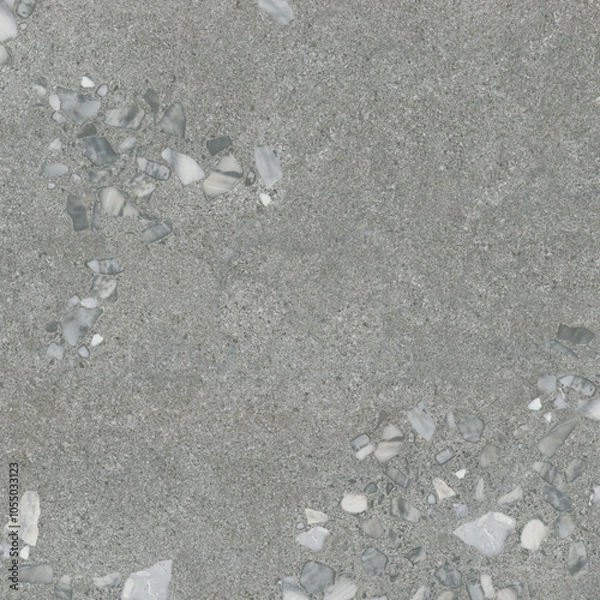 Obraz Natural Grey Terrazo Marble Stone