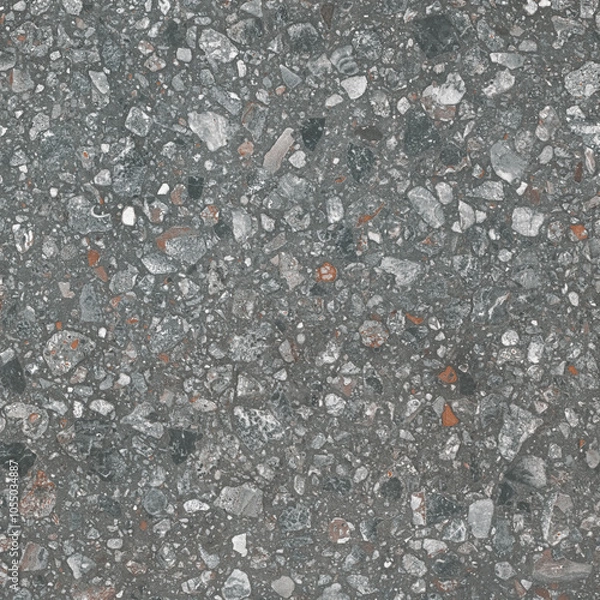 Obraz Natural Grey Terrazo Marble Stone