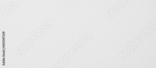 Obraz White plaster wall texture with smooth, detailed surface for background or backdrop design, interior wall mockups, architectural presentations, minimalist template