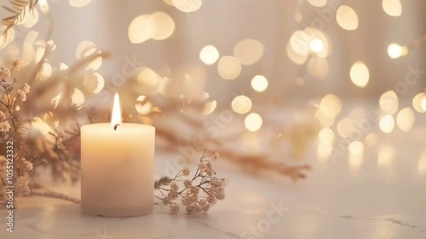 Obraz Candlelight and Bokeh