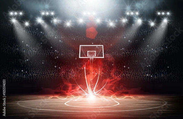 Obraz Arena koszykówki