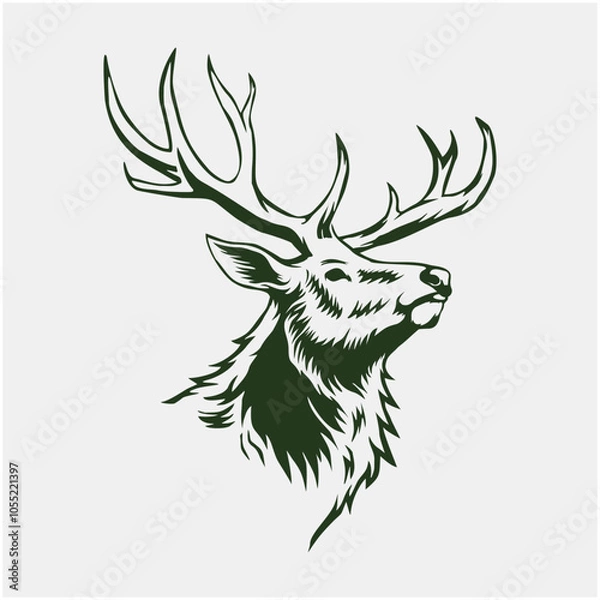 Obraz Deer Illustrator