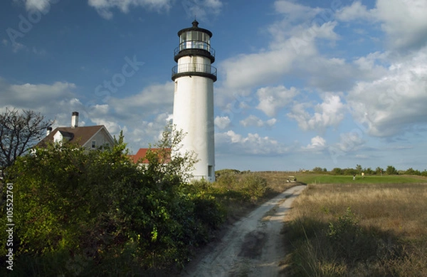 Fototapeta Golf Course at Cape Cod Light