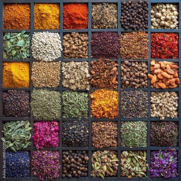 Obraz mixed herbs