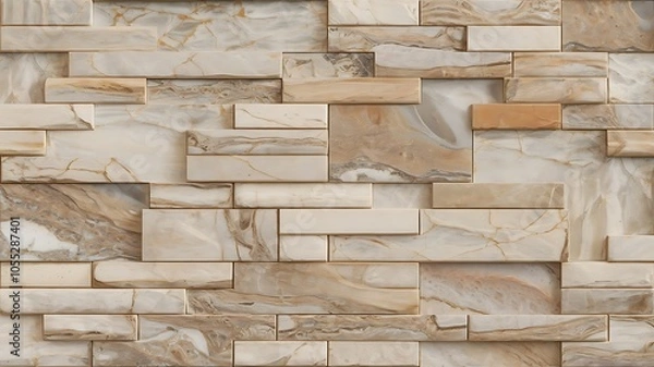 Fototapeta 3D Seamless Ceramic Wall tiles design Texture Wallpaper design Pattern Graphics design Art Background.Ceramic Floor Tiles And Wall Tiles Natural Marble High Resolution Granite Surface Design