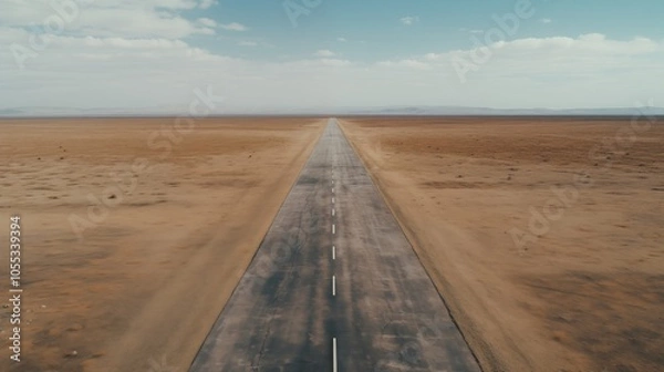 Obraz Road in the desert