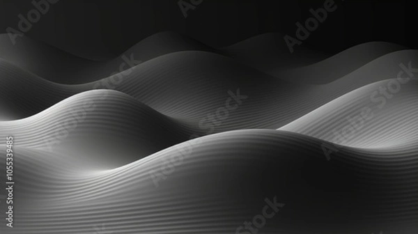 Obraz Black and white abstract background