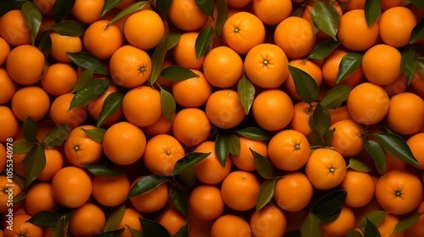 Obraz Oranges on the market