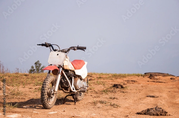 Obraz Mini enduro motorcycle