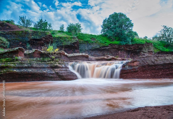 Obraz Red Waterfall