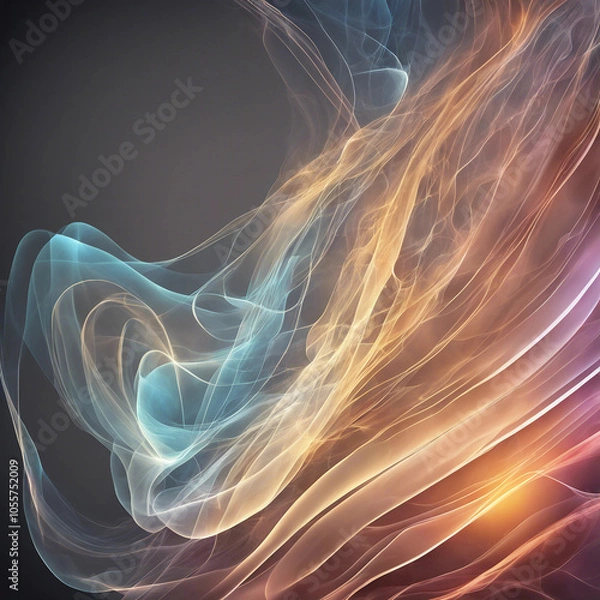 Obraz abstract background light energy waves