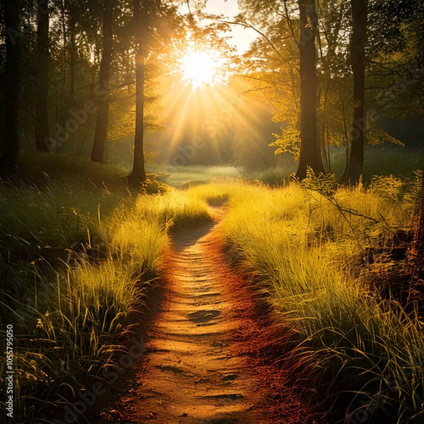 Obraz Path Through the Forest