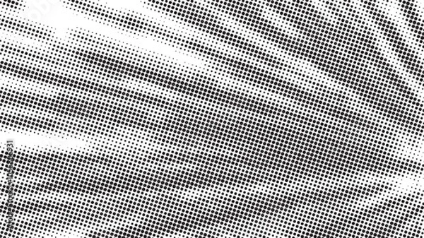 Fototapeta abstract gradient halftone dots background Pop art template texture
