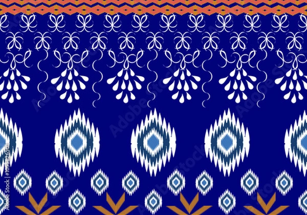 Obraz seamless pattern with paisley