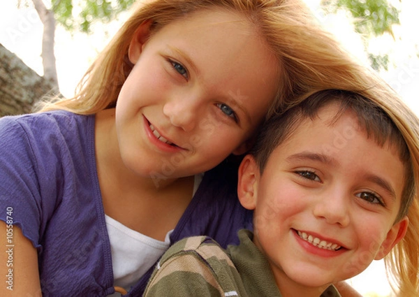 Obraz Smiling children