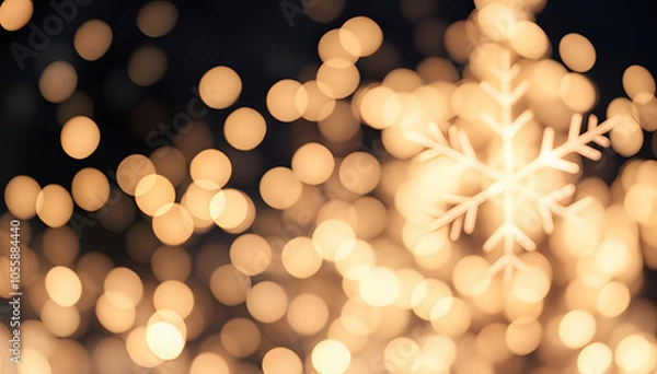 Fototapeta christmas tree lights