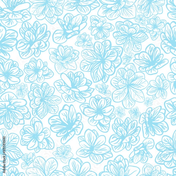 Fototapeta Vector seamless pattern