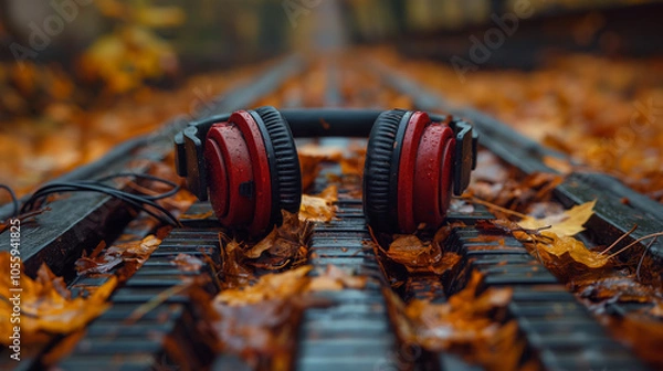 Obraz sunglasses on the beach