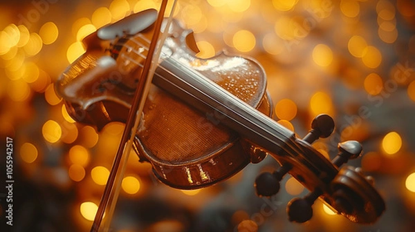 Obraz violin and bow