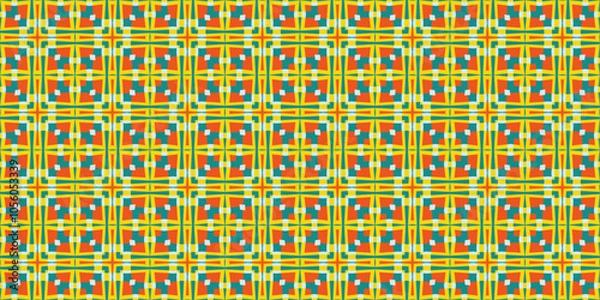 Fototapeta Vibrant Symmetry. Geometric Pattern
