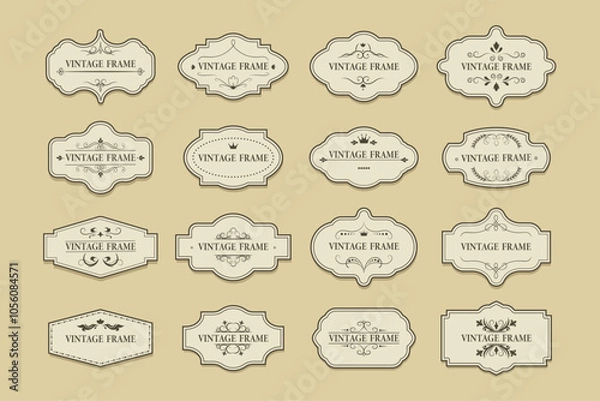 Fototapeta Vintage frames