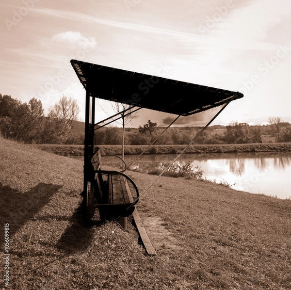 Obraz swing on the beach