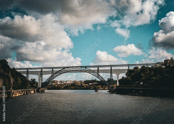 Fototapeta Bridge overlay