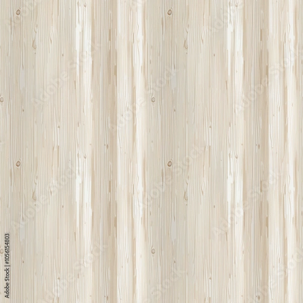 Fototapeta Minimalist seamless ash wood pattern with pale beige hues and parallel grain lines for contemporary elegance
