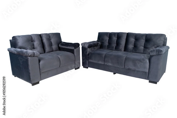 Fototapeta sofa isolated on white
