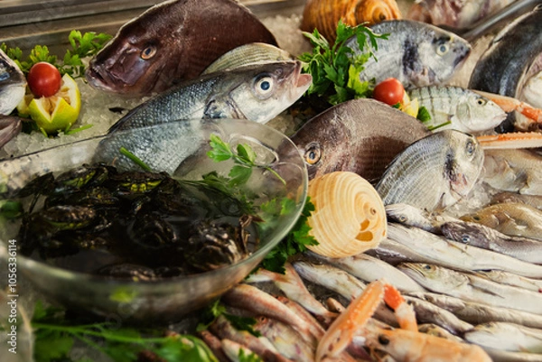 Obraz Seafood Display