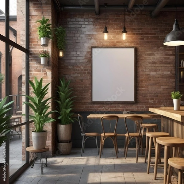 Fototapeta Empty billboard or sign board or signage for poster, digital sign or advertising mockup.