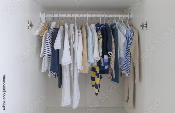 Obraz kids wardrobe