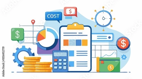 Fototapeta They create detailed cost estimates, including breakdowns of direct costs, indirect costs, and contingency funds.