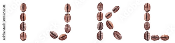 Obraz lettere caffè