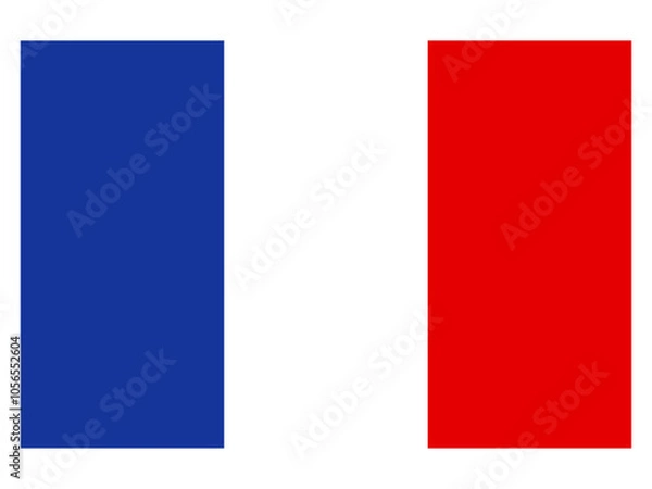 Fototapeta フランスの国旗（トリコロール）
