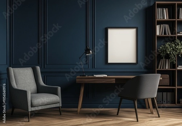 Fototapeta Home Office Interior.