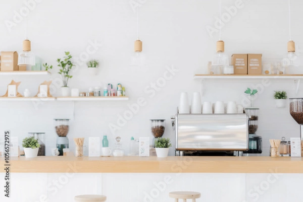 Obraz Organized Kitchen Shelves