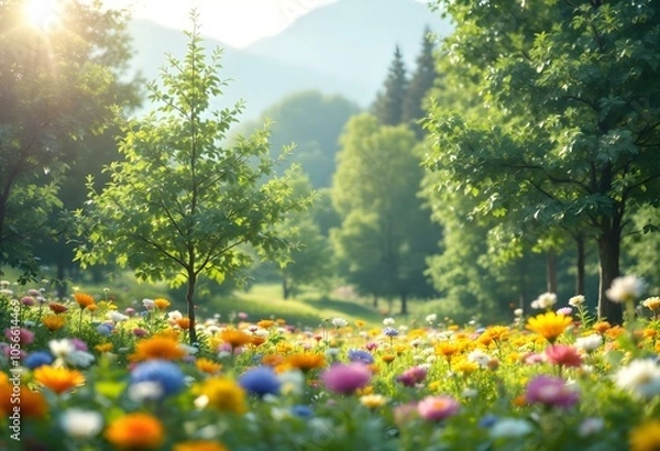 Obraz field of flowers