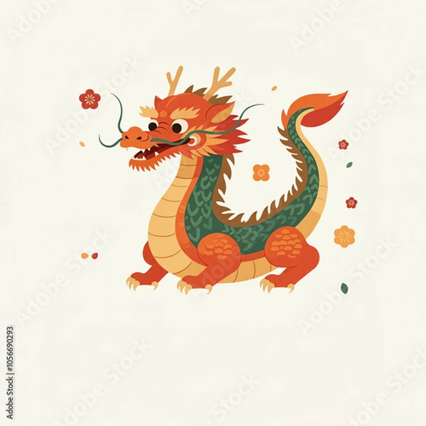 Obraz 春の祝祭龍