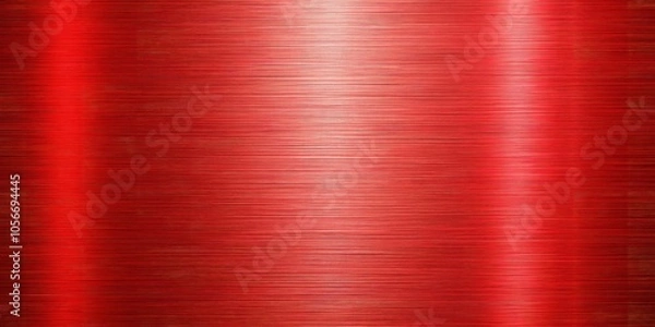 Fototapeta Bright, lustrous tomato-colored brushed metal background ideal for modern and creative projects, enhancing aesthetics with its smooth texture and vibrant appeal for stunning designs.