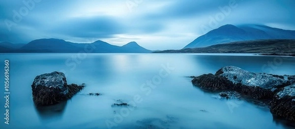 Obraz Sea Coast In A Long Exposure Shot